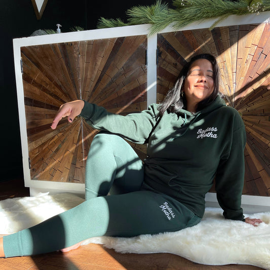BADASS MOTHA - GREEN UNISEX JOGGERS